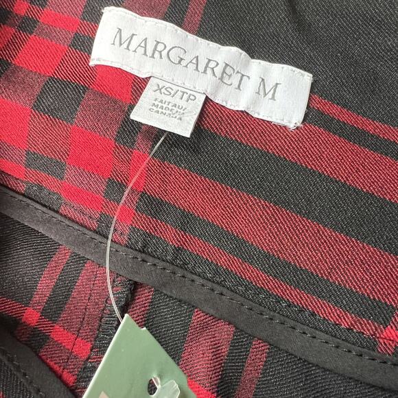 Stitch Fix Margaret M Red And Black Pencil Skirt - Picture 6 of 11